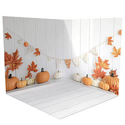 Вініловий кутовий фотофон 160х160см, Frontlit 450 г/м2 №58606