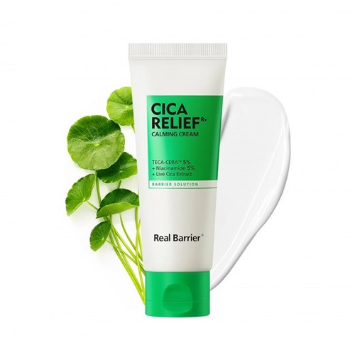 Real Barrier Cica Relief Repair RX Calming Cream Захисний та заспокійливий крем, 60 мл