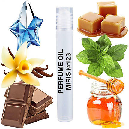 Парфумерна олія MIRIS No123 (аромат схожий на Angel) Жіноча 10 ml, фото 1