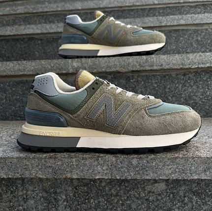 Чоловічі кросівки Stone Island New Balance 574 Legacy Steel Blue кросівки Stone Island New Balance 574 Legacy Steel Blue кросівки, фото 1