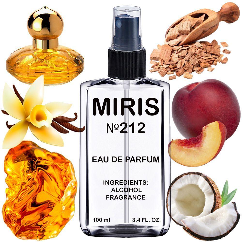 Парфуми MIRIS No212 (аромат схожий на Chopard Casmir) Жіночі 100 ml