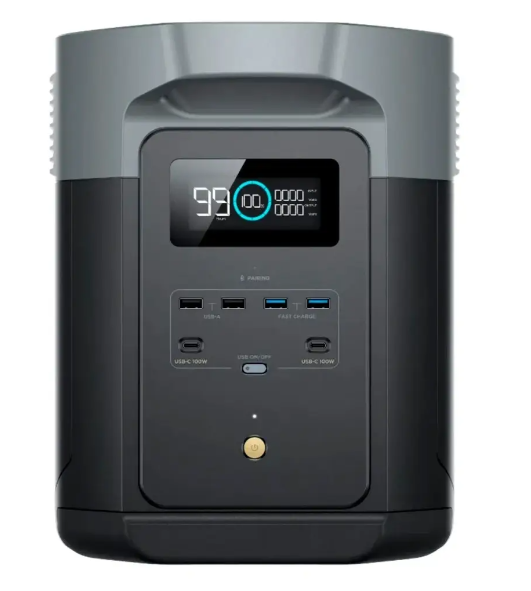 Зарядна станція EcoFlow Delta 2 Max, 2400 Вт, 2048 Вт/год