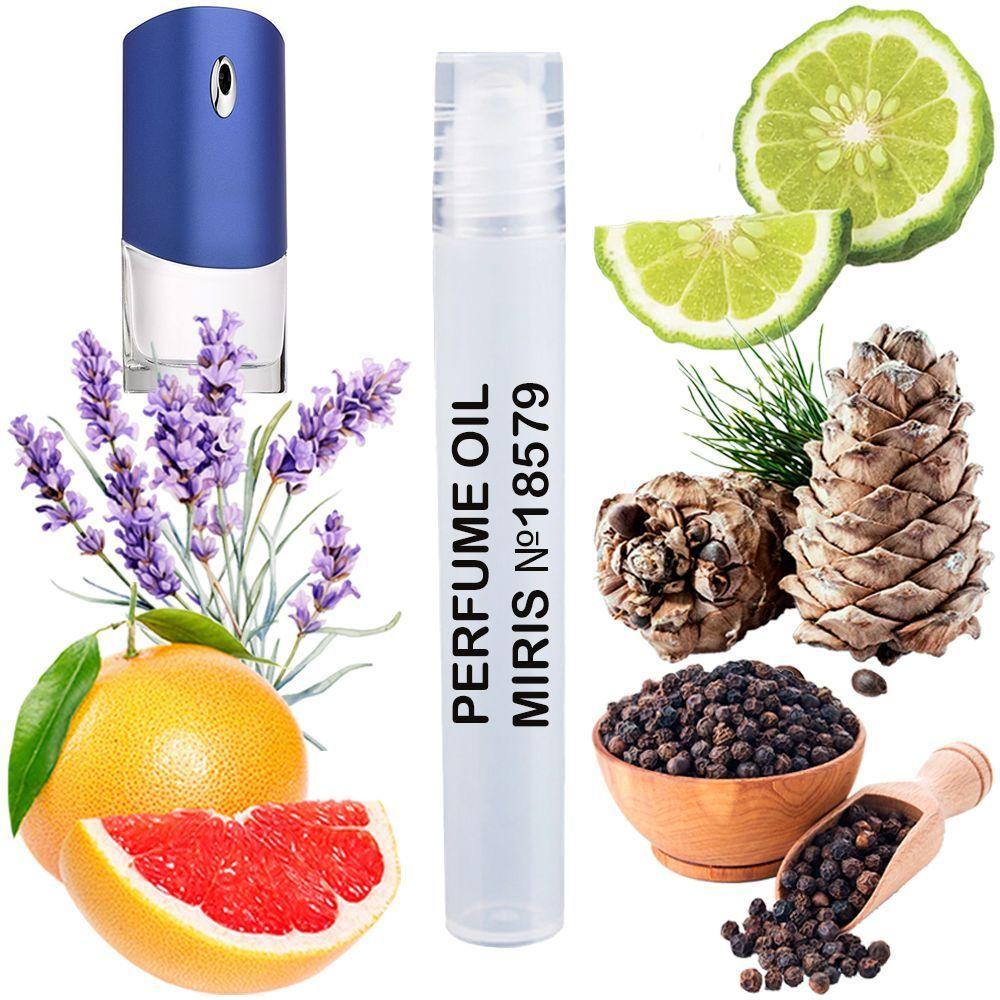 Парфумерна олія MIRIS No18579 (аромат схожий на Pour Homme Blue Label) Чоловіча 10 ml