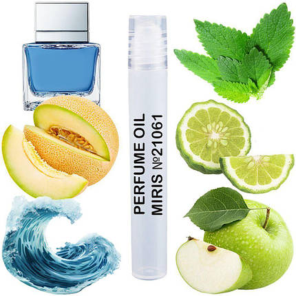 Парфумерна олія MIRIS No21061 (аромат схожий на Blue Seduction Men) Чоловіча 10 ml, фото 1