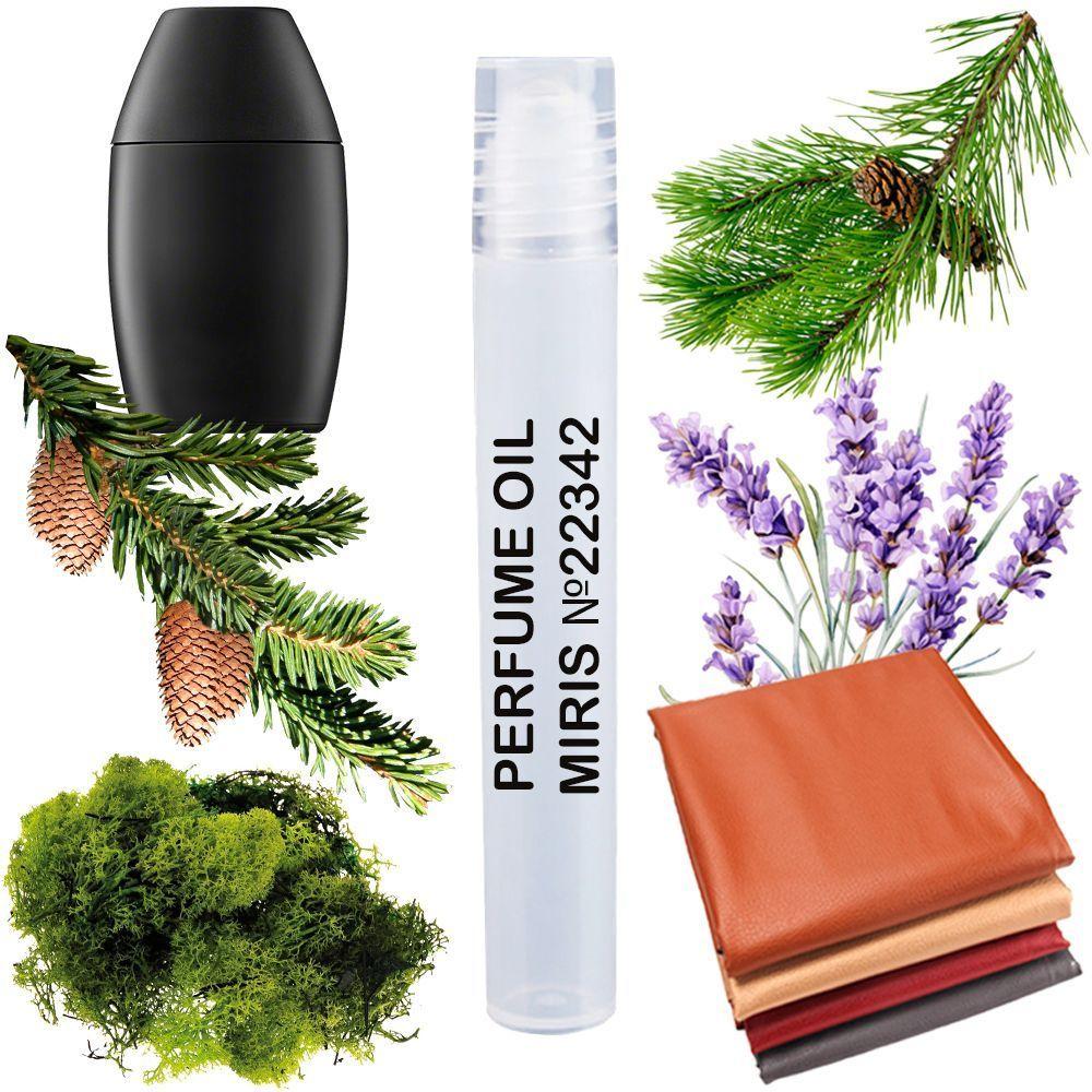 Парфумерна олія MIRIS No22342 (аромат схожий на Drakar Noir) Чоловіча 10 ml