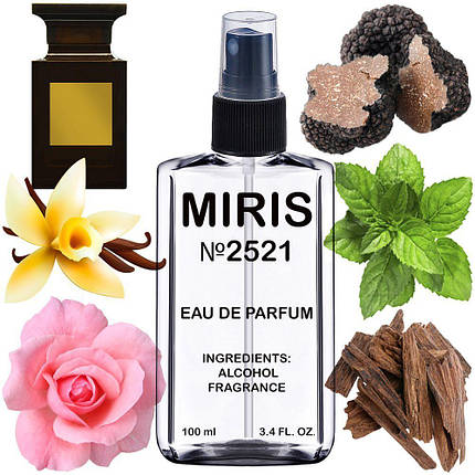 Парфуми MIRIS No2521 (аромат схожий на Noir de Noir) Унісекс 100 ml, фото 1