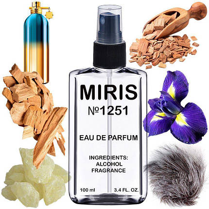 Парфуми MIRIS No1251 (аромат схожий на Intense So Iris) Унісекс 100 ml, фото 1