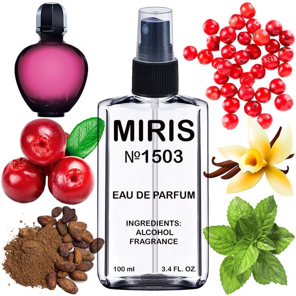 Парфуми MIRIS No1503 (аромат схожий на Black XS For Her) Жіночі 100 ml