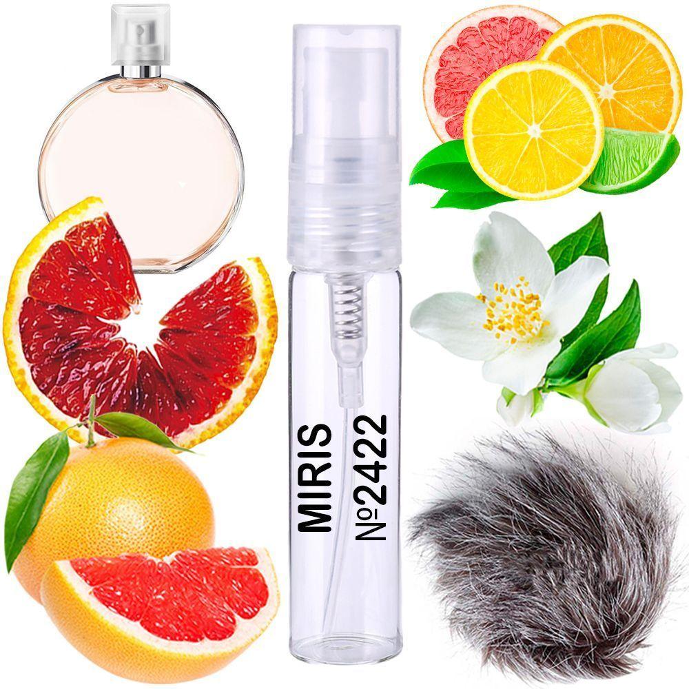 Пробник Духів MIRIS No2422 (аромат схожий на Chance Eau Vive) Жіночий 3 ml