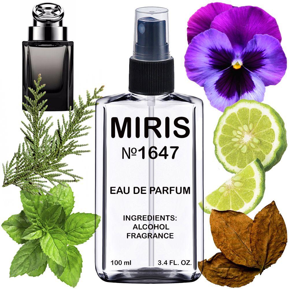 Парфуми MIRIS No1647 (аромат схожий на G. By G. Pour Homme) Чоловічі 100 ml