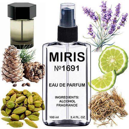 Парфуми MIRIS No1691 (аромат схожий на La Nuit De L Homme) Чоловічі 100 ml, фото 1