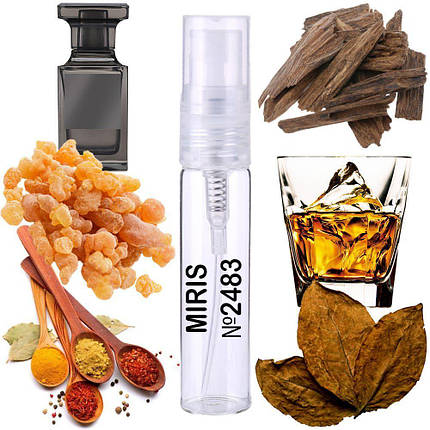Пробник Духів MIRIS No2483 (аромат схожий на Tobacco Oud) Унісекс 3 ml, фото 1