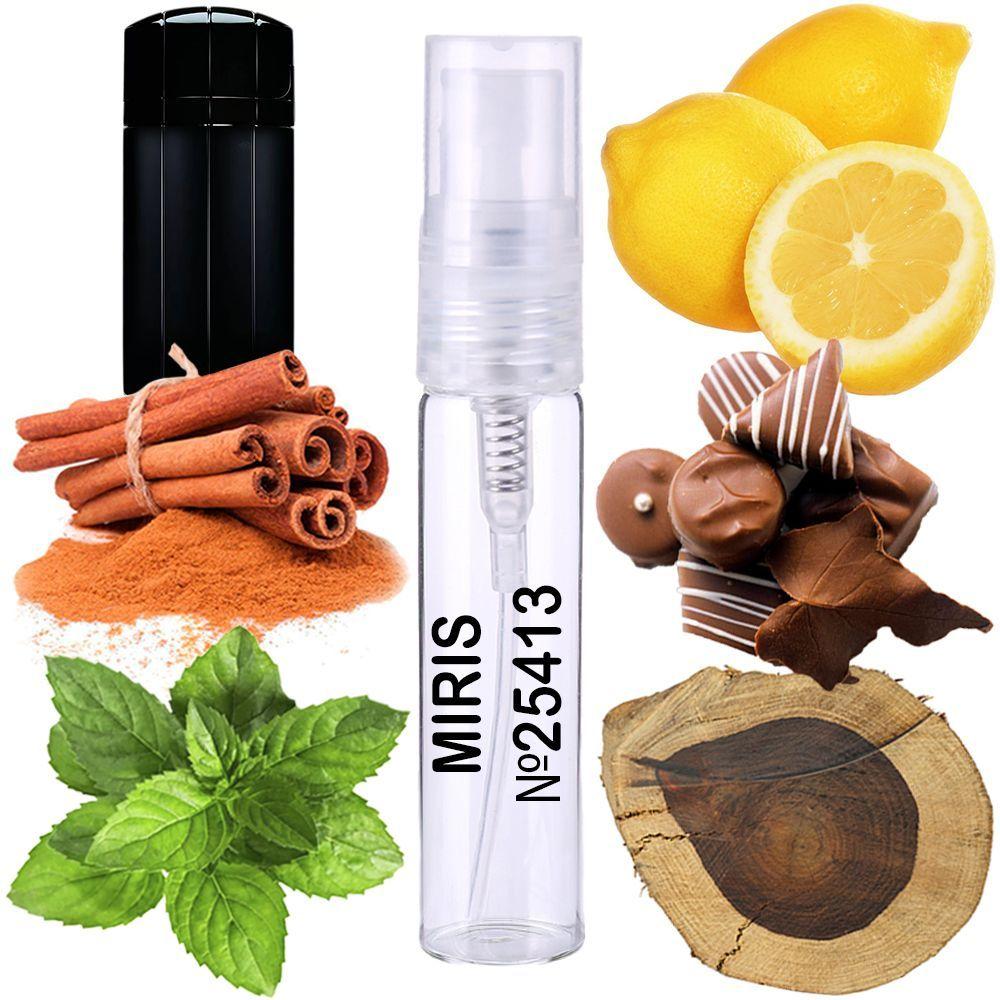 Пробник Духів MIRIS No25413 (аромат схожий на Black XS Men) Чоловічий 3 ml