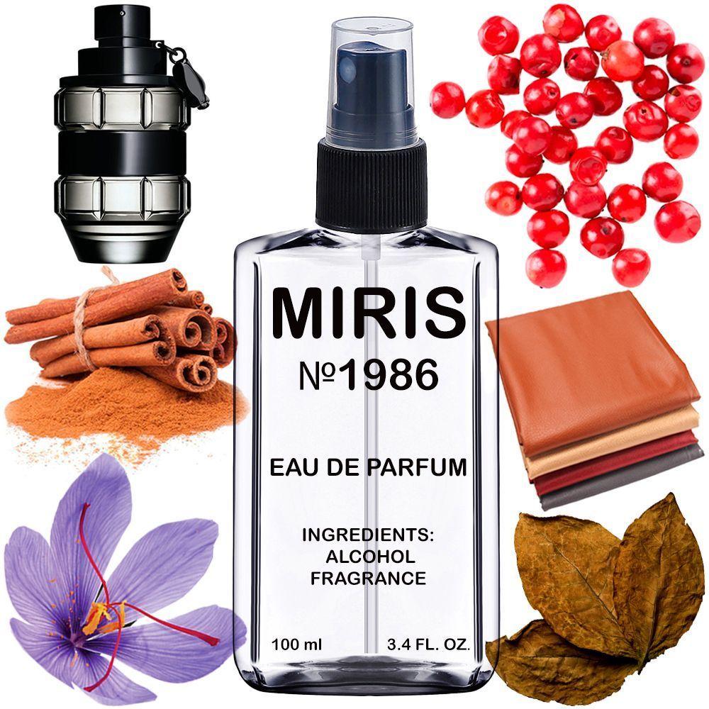 Парфуми MIRIS No1986 (аромат схожий на Spicebomb) Чоловічі 100 ml