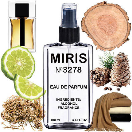 Парфуми MIRIS No3278 (аромат схожий на D. Homme 2020) Чоловічі 100 ml, фото 1