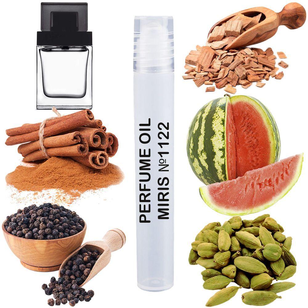 Парфумерна олія MIRIS No1122 (аромат схожий на Chic For Men) Чоловіча 10 ml