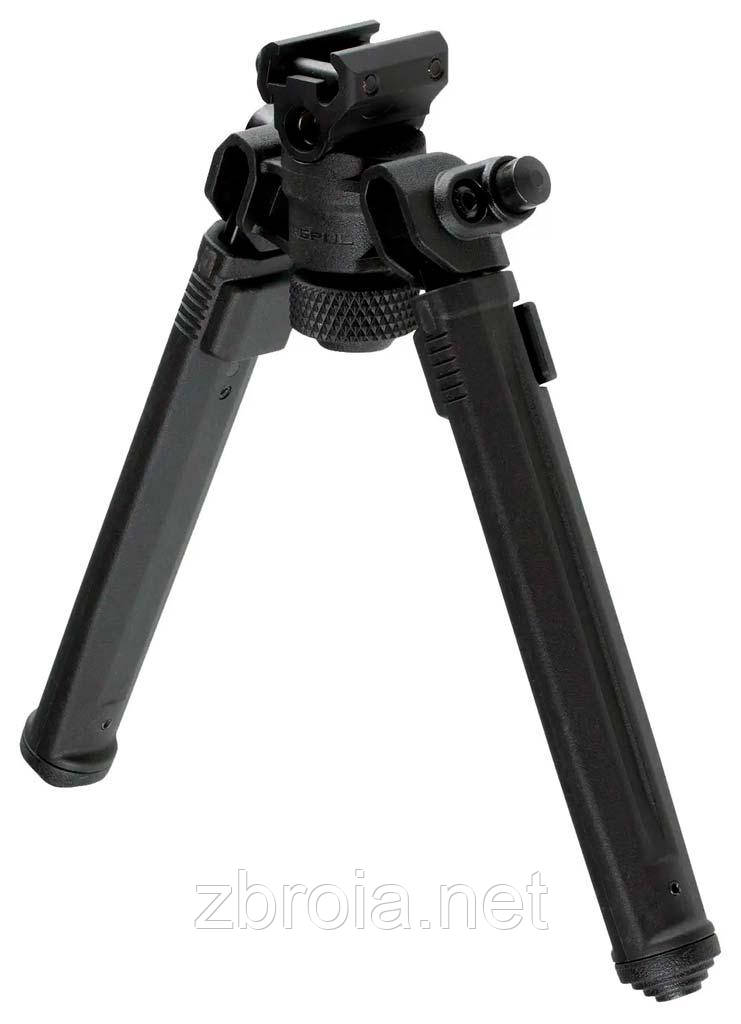 Сошки Magpul Bipod на Picatinny (висота 17.2 — 26 см, шарнірна база) чорний