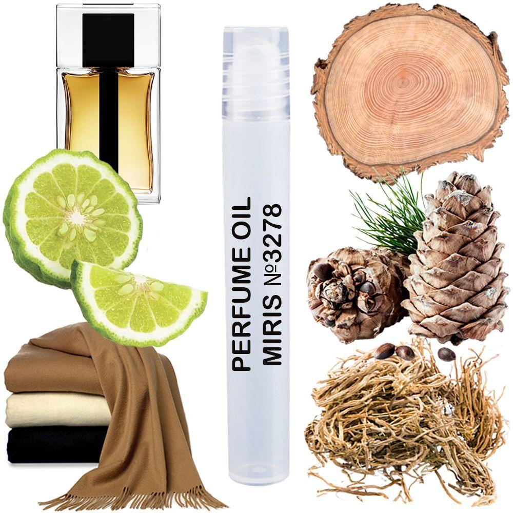 Парфумерна олія MIRIS No3278 (аромат схожий на D. Homme 2020) Чоловіча 10 ml