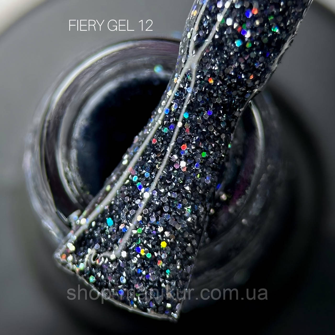 Гель-лак SAGA Fiery Gel №12, 9 мл