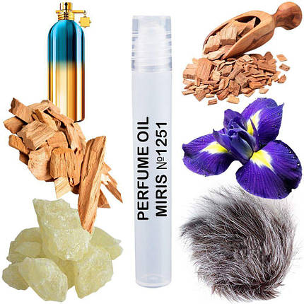 Парфумерна олія MIRIS No1251 (аромат схожий на Intense So Iris) Унісекс 10 ml, фото 1