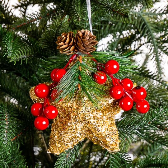 Прикраса на ялинку 12 см 014NZK