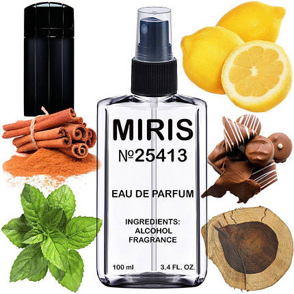 Парфуми MIRIS No25413 (аромат схожий на Black XS Men) Чоловічі 100 ml, фото 1