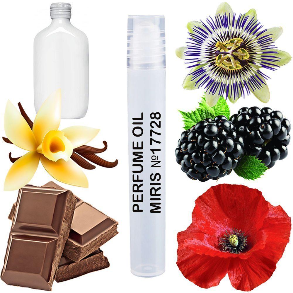 Парфумерна олія MIRIS No17728 (аромат схожий на One Shock For Her) Жіноча 10 ml