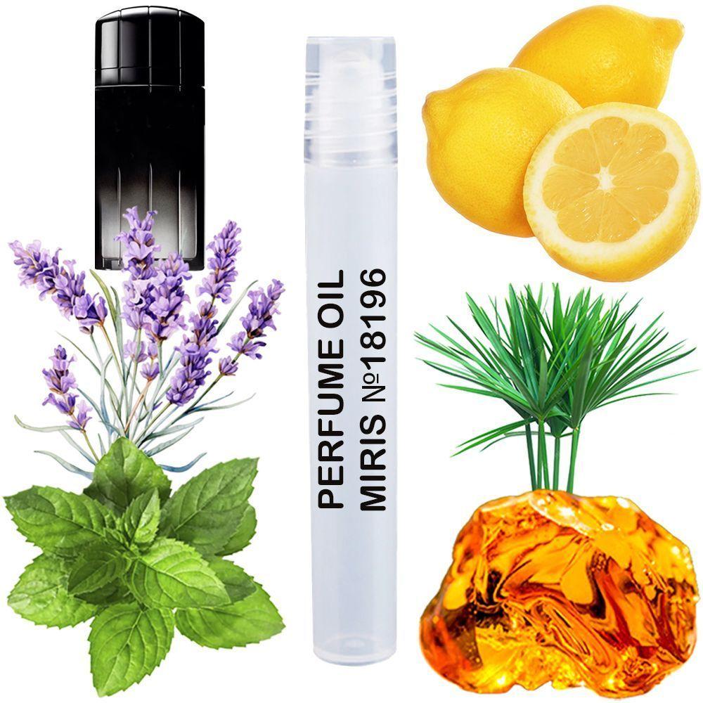 Парфумерна олія MIRIS No18196 (аромат схожий на Black XS L'Exces Men) Чоловіча 10 ml