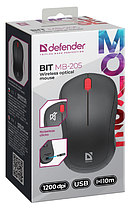 Миша Defender Bit MB-205 Wireless BLACK (52205), фото 3