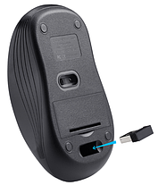 Миша Defender Bit MB-205 Wireless BLACK (52205), фото 5