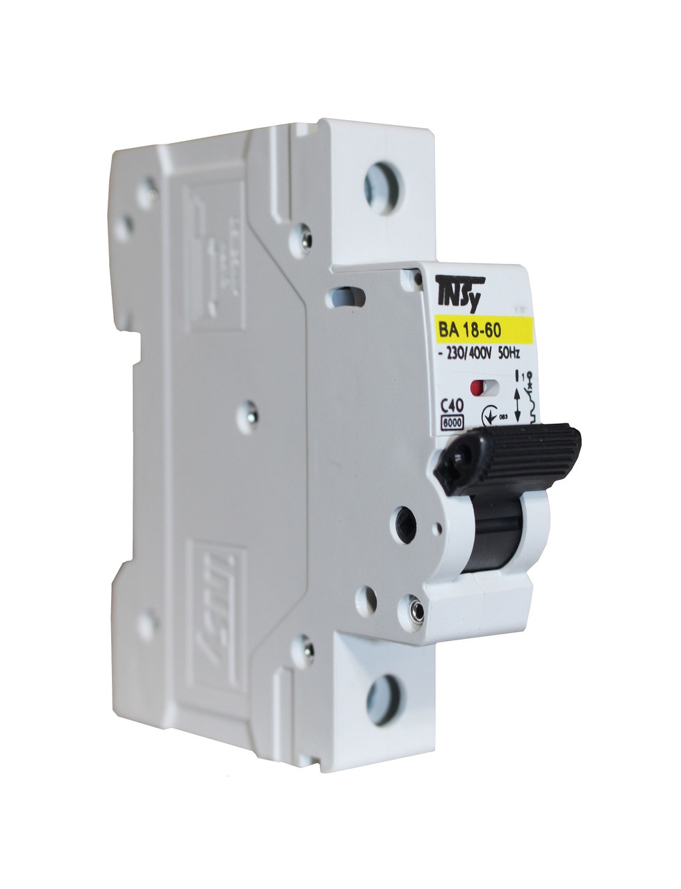 Модульний автоматичний вимикач ВА18-60 1Р 40А 6кА х-ка C, фото 1