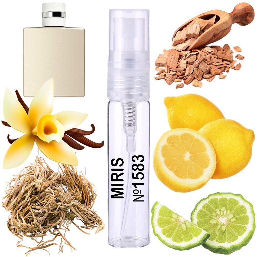 Пробник Духів MIRIS No1583 (аромат схожий на Allure Homme Edition Blanche) Чоловічий 3 ml