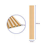 Декоративная стеновая рейка 3000*160*23мм (D) SW-00002572, фото 3