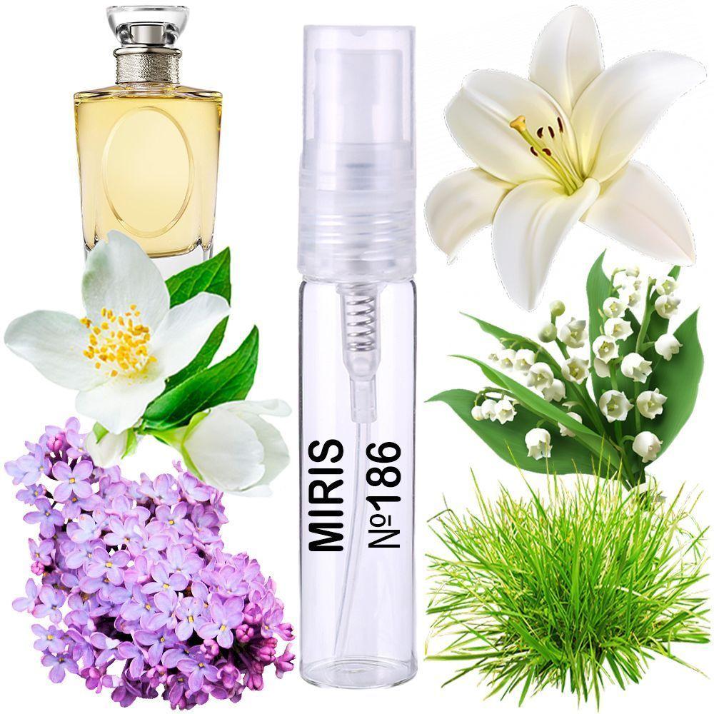 Пробник Духів MIRIS No186 (аромат схожий на Diorissimo) Жіночий 3 ml
