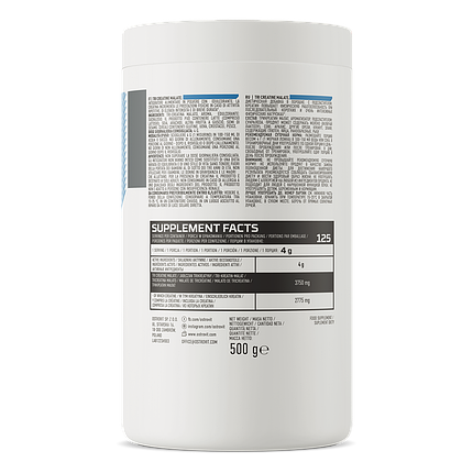 Три - креатин малат Ostrovit Tri-Creatine Malate 500 g Wild Strawberry, фото 2