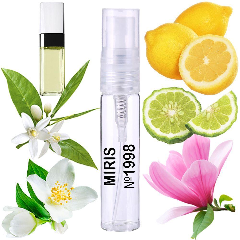 Пробник Духів MIRIS No1998 (аромат схожий на Cristalle Eau Verte) Жіночий 3 ml