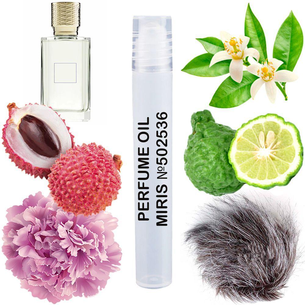 Парфумерна олія MIRIS No502536 (аромат схожий на Fleur Narcotique) Унісекс 10 ml