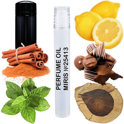 Парфумерна олія MIRIS No25413 (аромат схожий на Black XS Men) Чоловіча 10 ml, фото 1