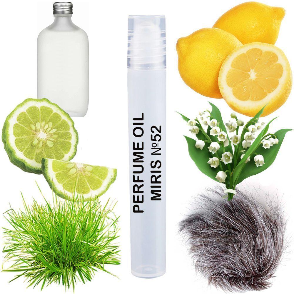 Парфумерна олія MIRIS No52 (аромат схожий на One) Унісекс 10 ml