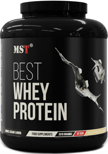 Протеїн концентрат MST Best Whey Protein + Enzyme 2,01к печиво з кремом
