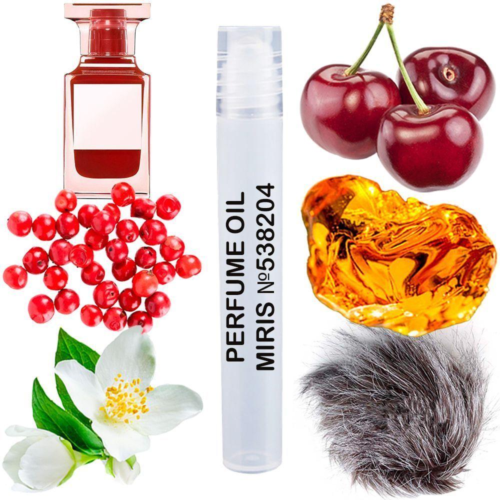 Парфумерна олія MIRIS No538204 (аромат схожий на Electric Cherry) Унісекс 10 ml