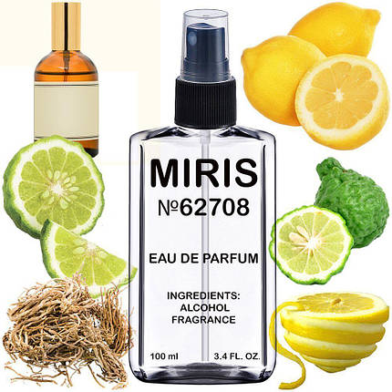 Парфуми MIRIS No62708 (аромат схожий на Vetiver&Lemon, Bergamot) Унісекс 100 ml, фото 1