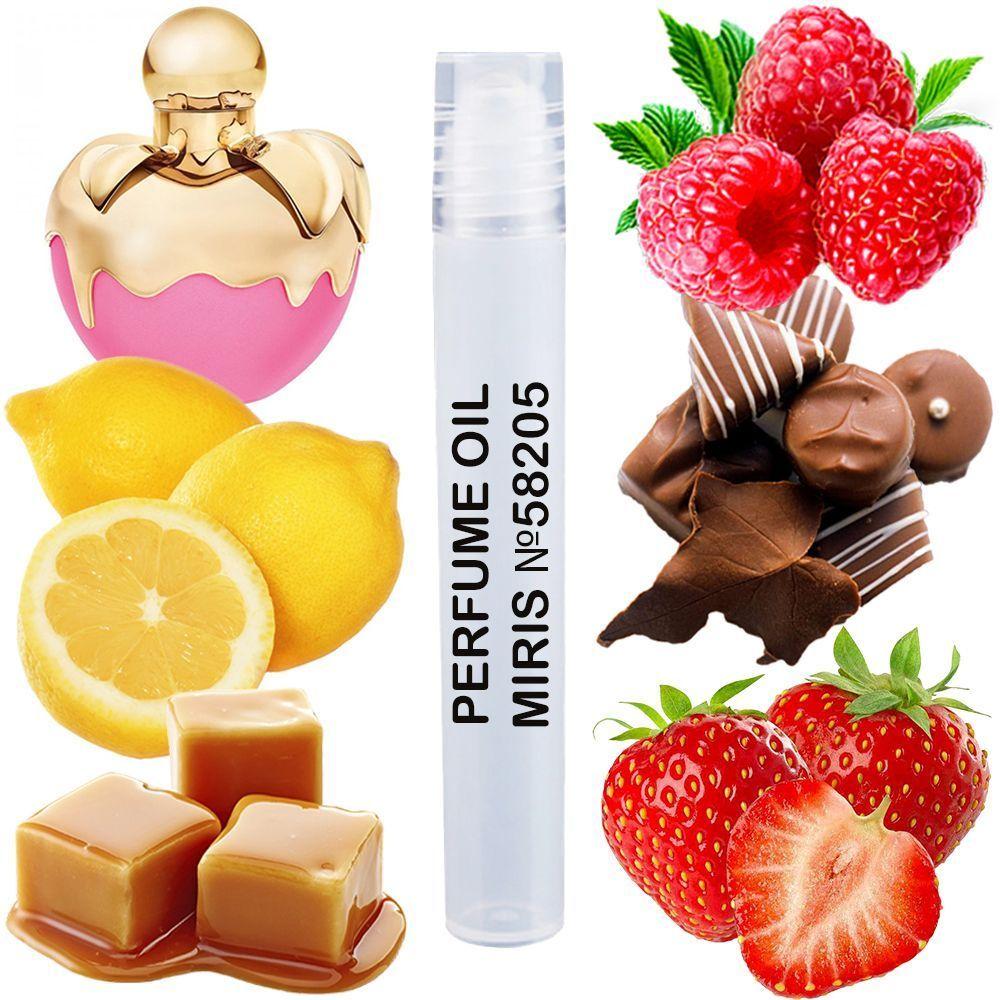 Парфумерна олія MIRIS No58205 (аромат схожий на Les Delices de Nina) Жіноча 10 ml