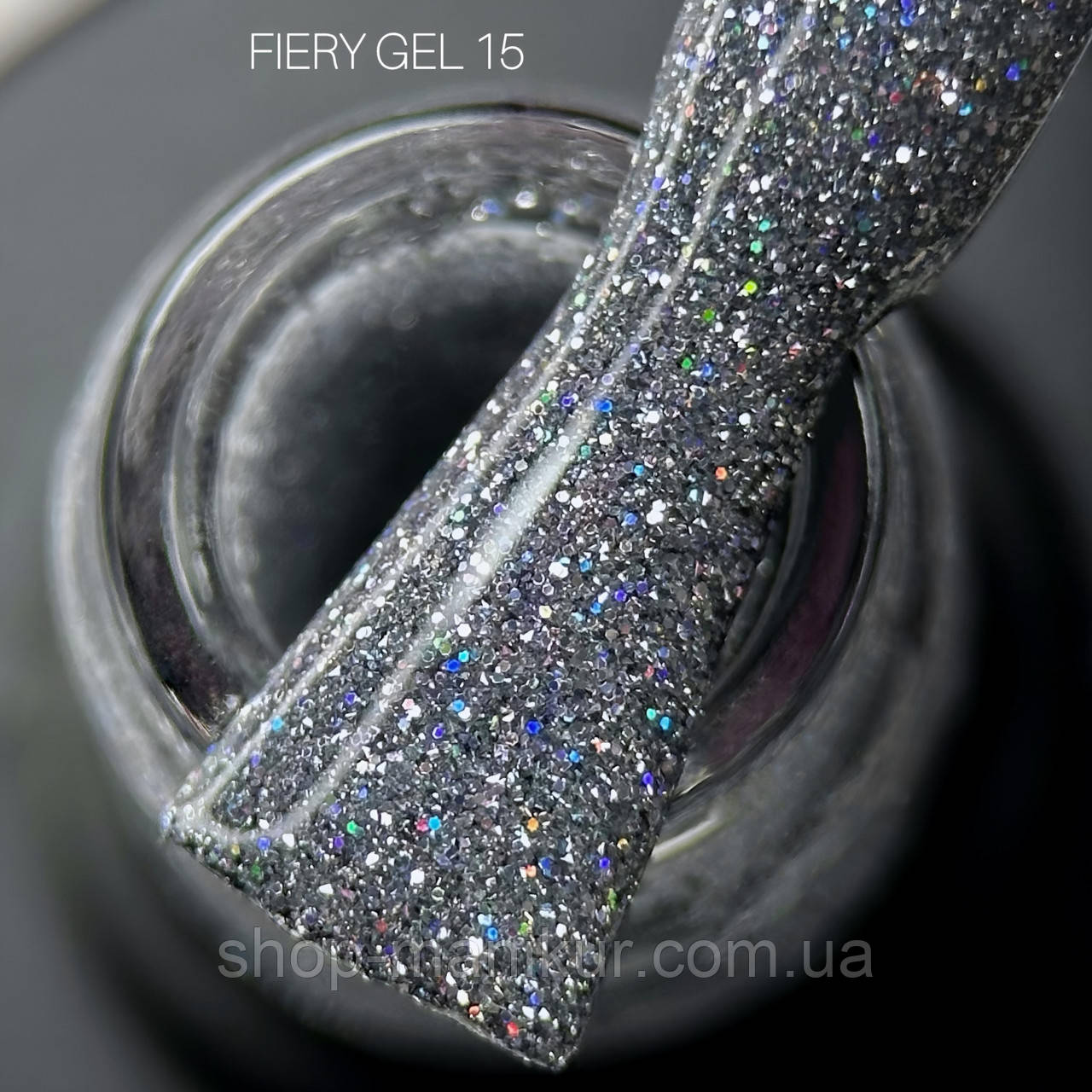 Гель-лак SAGA Fiery Gel №15, 9 мл