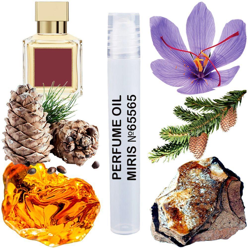 Парфумерна олія MIRIS No65565 (аромат схожий на Baccarat Rouge 540) Унісекс 10 ml