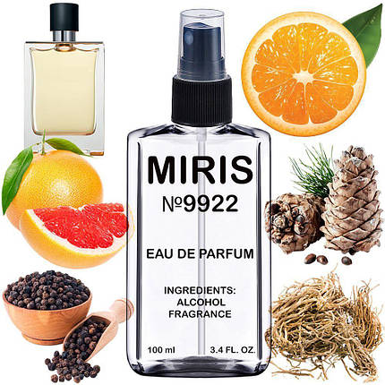 Парфуми MIRIS No9922 (аромат схожий на Terre) Чоловічі 100 ml, фото 1