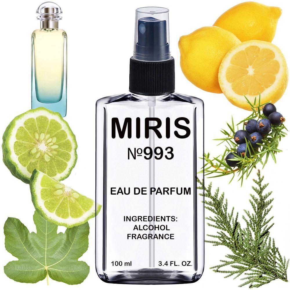 Парфуми MIRIS No993 (аромат схожий на Hermes Un Jardin En Mediterranee) Унісекс 100 ml