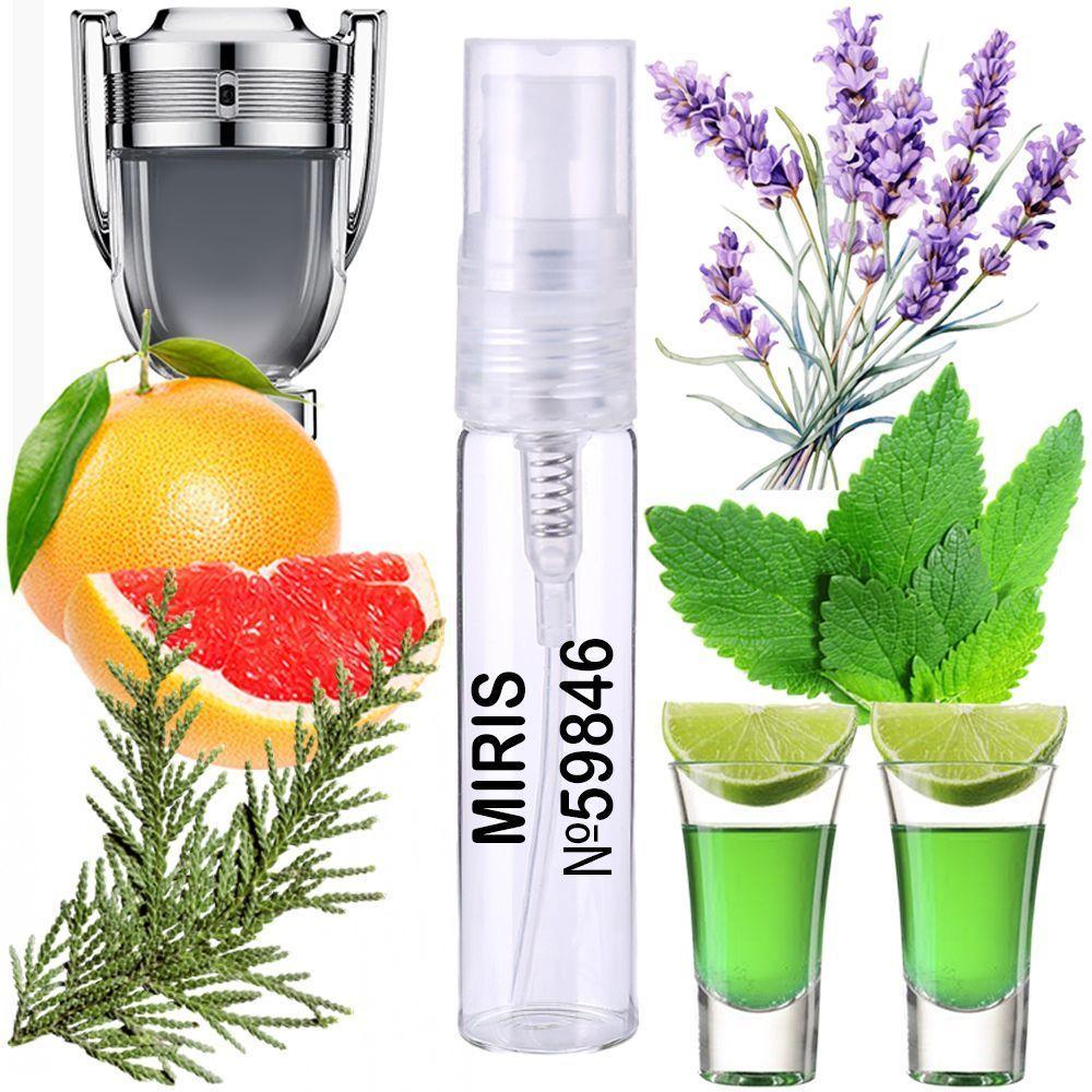 Пробник Духів MIRIS No59846 (аромат схожий на Invictus Platinum) Чоловічий 3 ml