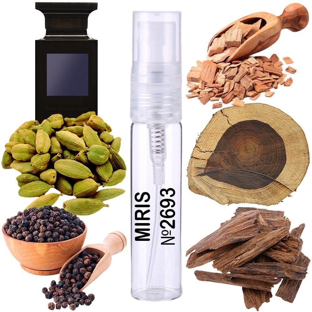 Пробник Духів MIRIS No2693 (аромат схожий на Oud Wood) Унісекс 3 ml