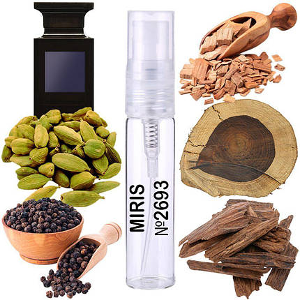 Пробник Духів MIRIS No2693 (аромат схожий на Oud Wood) Унісекс 3 ml, фото 1
